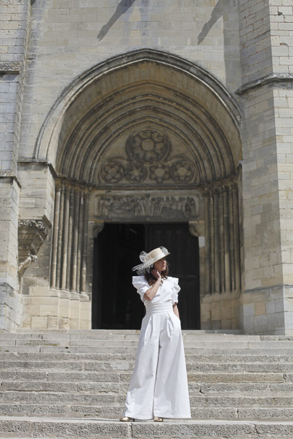 Ensemble de mariée fait main pièce unique - La Désinvolte avec Atypique