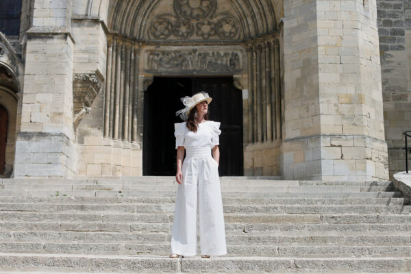 Ensemble de mariée fait main pièce unique - La Désinvolte avec Atypique